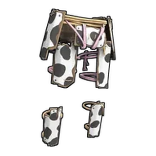 Скин деревянных штанов Cow Moo Flage
